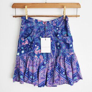 Spell & The Gypsy Collective Celestial Nights City Lights Mini Skirt XS NEW